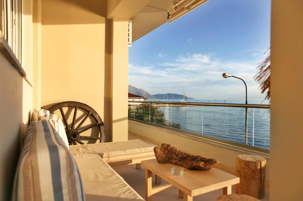 Boho Beach House In Itea-Delphi Exterior foto