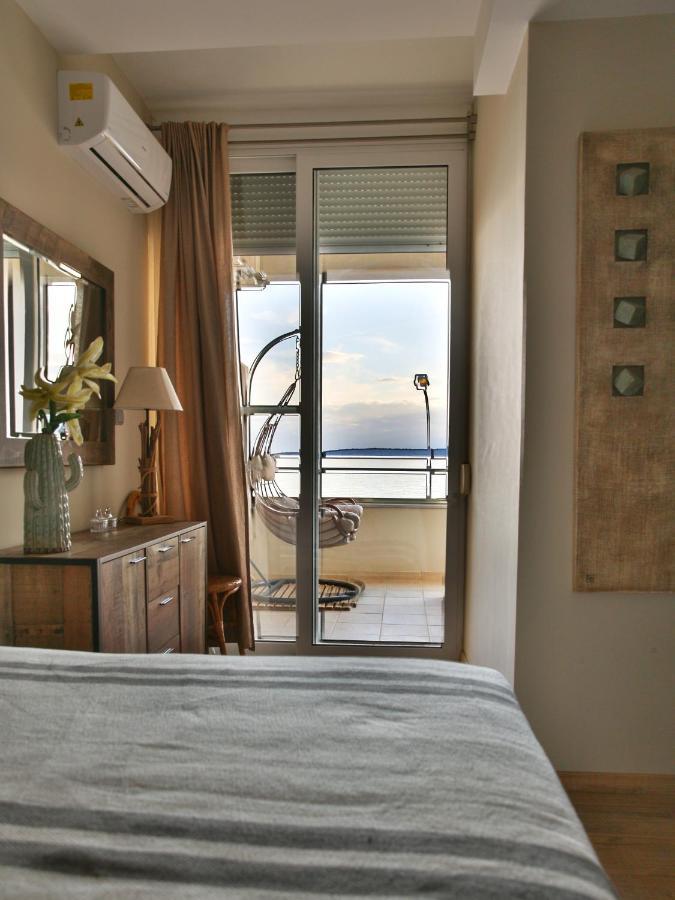 Boho Beach House In Itea-Delphi Exterior foto